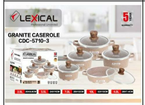 سرویس قابلمه گرانیتی لیکسیکال ۱۰ پارچه