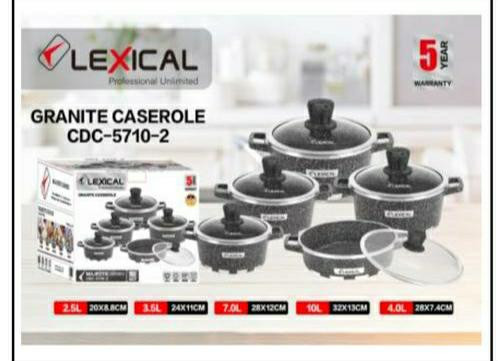 سرویس قابلمه گرانیتی لیکسیکال ۱۰ پارچه