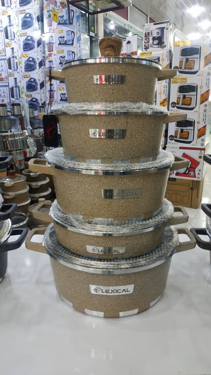 سرویس قابلمه گرانیتی لیکسیکال ۱۰ پارچه