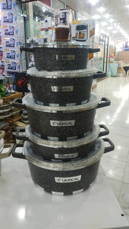 سرویس قابلمه گرانیتی لیکسیکال ۱۰ پارچه