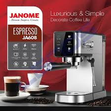 اسپرسوساز ژانومه بامخزن شیر مدل JA-608